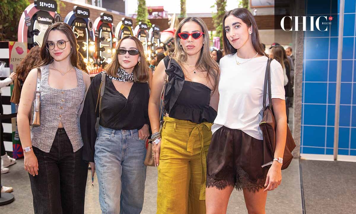 Brenda Flores, Michelle Álvarez, Leila Adjeroudi e Ivanna Croda (Fotos: Hugo Zuviri)