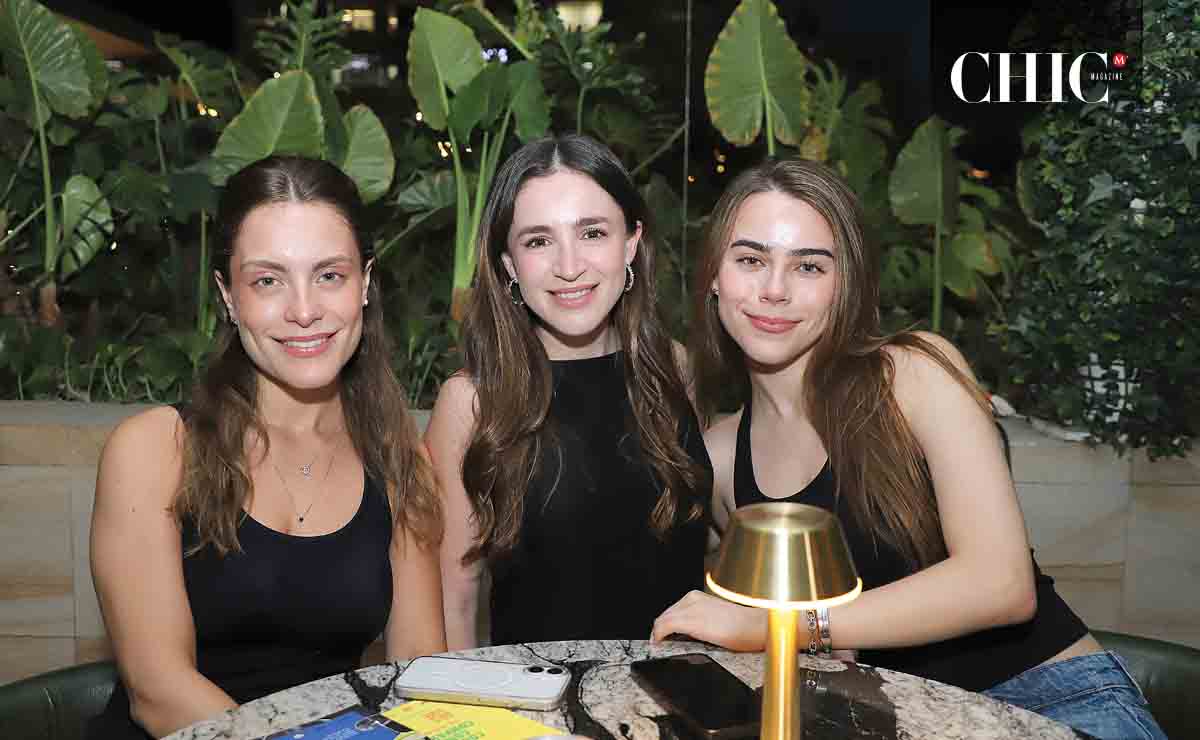 Alejandra Peral, Paulina Rodríguez y María Ruiz / Fotos: Roberto Alvarado