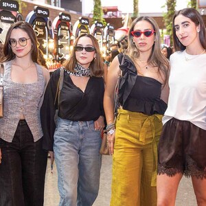 Brenda Flores, Michelle Álvarez, Leila Adjeroudi e Ivanna Croda (Fotos: Hugo Zuviri)