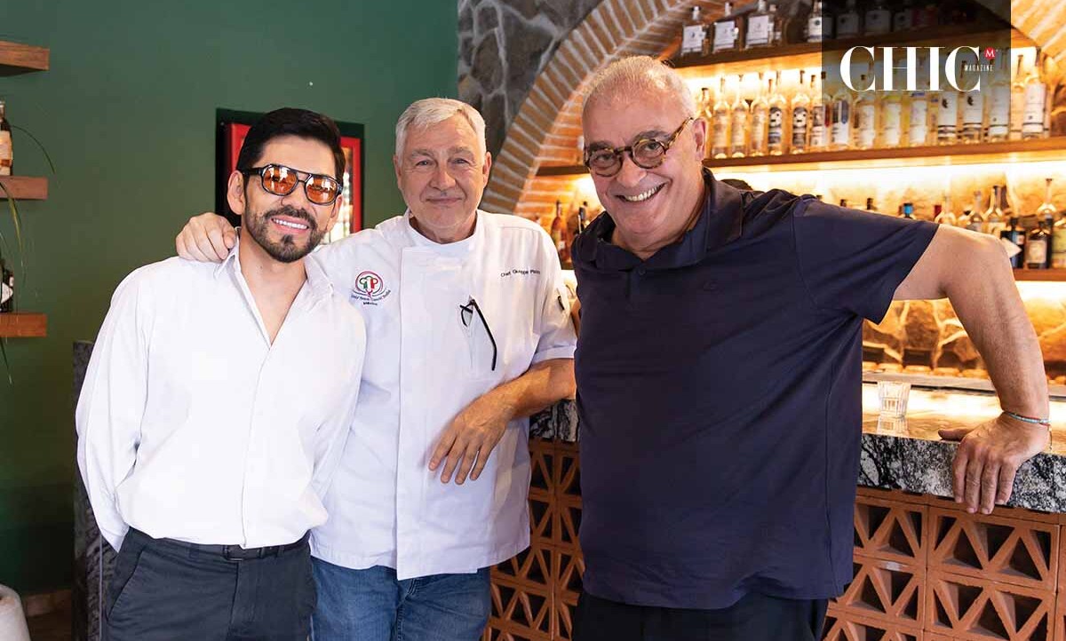 Pedro Talateca, Guiseppe Pizzo y Juantxo Sánchez
