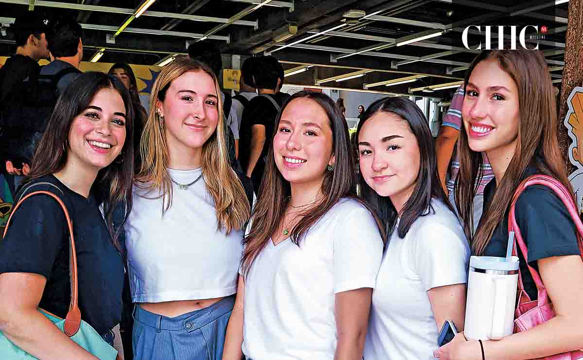 Ivanna De la Garza, Valeria Terán, Daniela Cervantes, Mariana Cantú y Cordelia Ballesteros / Fotos: Omar Valdez