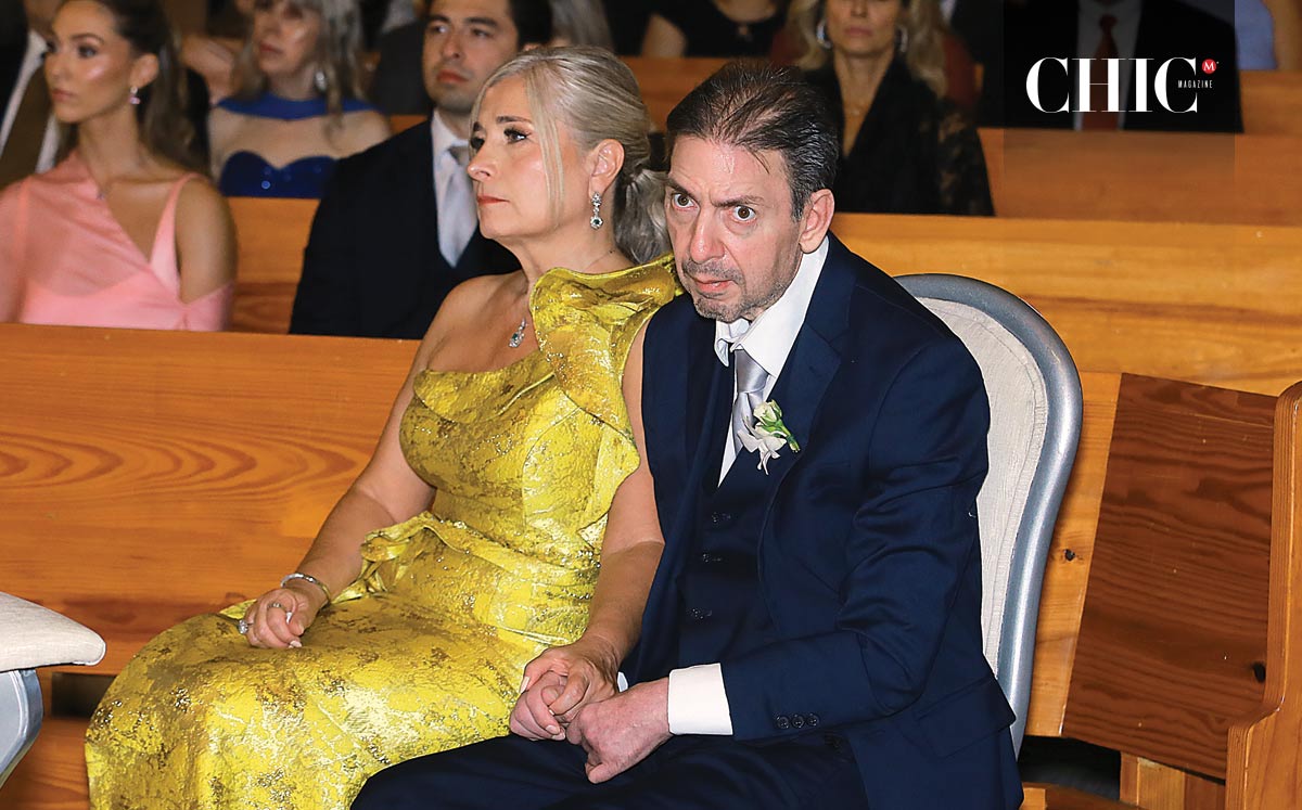 Papás de la novia. Mara González de García y Ricardo García