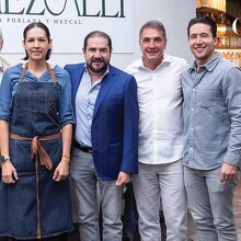 Taiko Alarcón, Liz Galicia, Rafa Ramos, Alexander Gehrke y Alejandro Gehrke (Fotos: Hugo Zuviri)