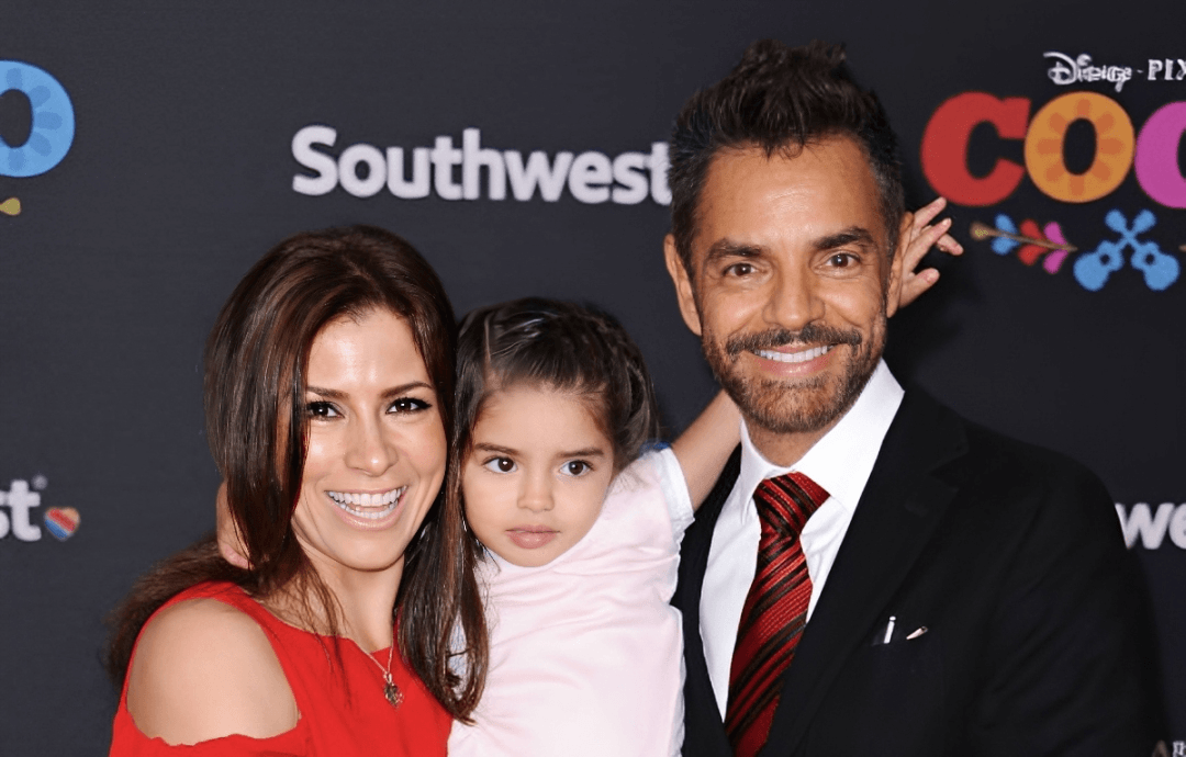Alessandra Rosaldo, Aitana Derbez y Eugenio Derbez (Imagen Getty)