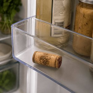 Corcho en el refrigerador (Imagen IA)