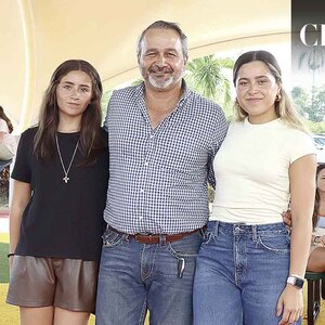 Carmen Elizondo, Leandro Elizondo y Andrea Elizondo