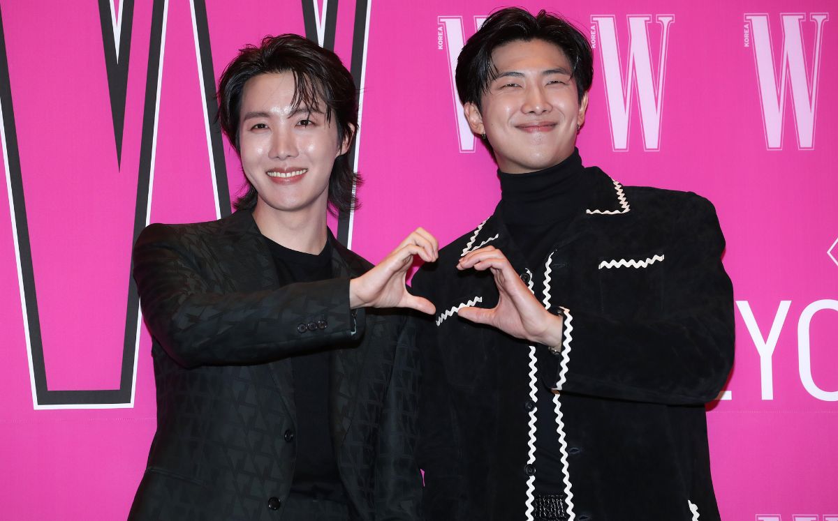 J-Hope y RM de BTS desatan críticas por asistir al show de Chris Brown (Foto: Getty Images)