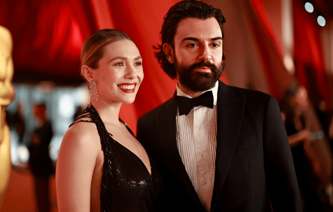 Elizabeth Olsen y su esposo Robbie Arnett (Imagen Getty)