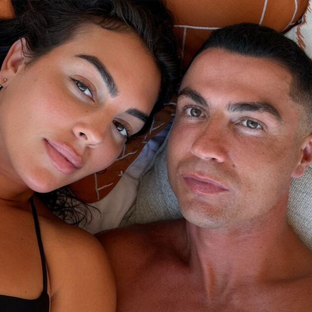 Vestido de novia de Georgina Rodríguez en su boda con Cristiano Ronaldo (Foto: Instagram)