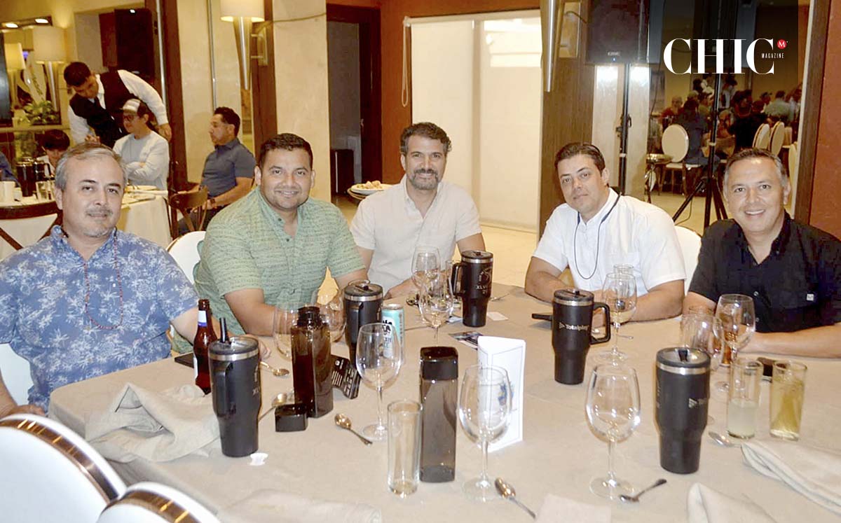 Francisco Azcarraga, Ivan Hernández, José Antonio Abisad, Daniel Barreda y Charly Barreda
