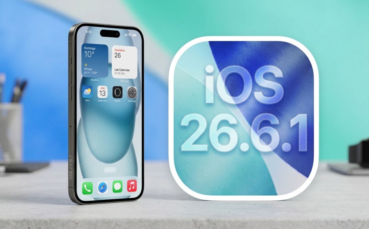 Apple lanza iOS 26.6.1: estas son sus novedades en seguridad (Foto: IA)