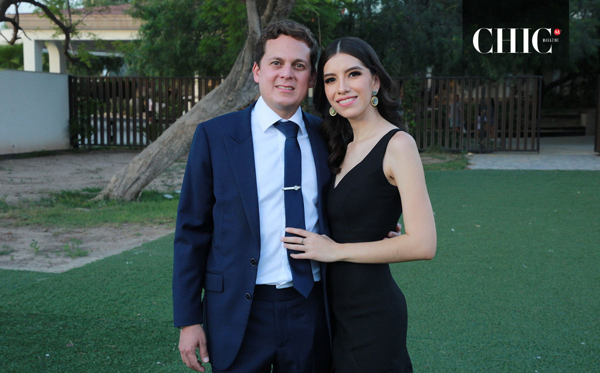 Benjamín Tumoine y Berenice Galarza