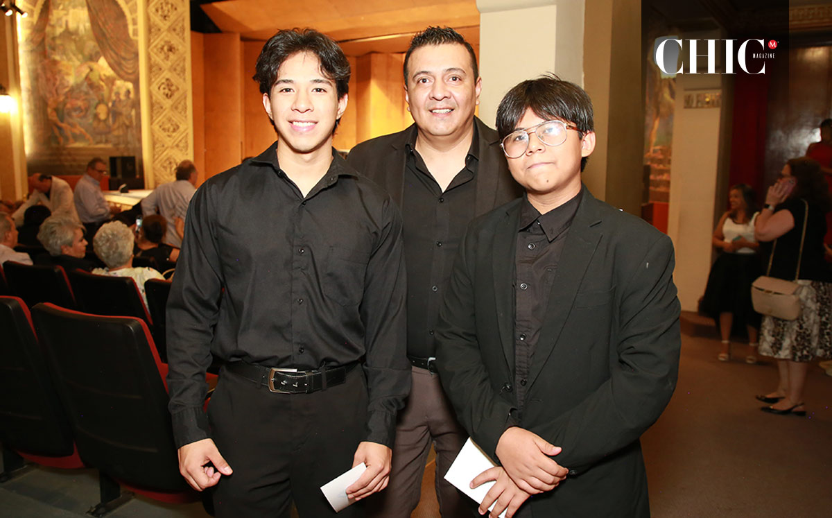 Carlos, Alan y Diego