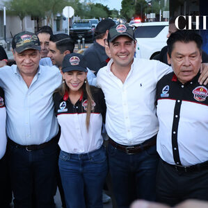 Fidel Villanueva, Miguel Riquelme, Martha Moncada, Manolo Jiménez y Carlos Rangel