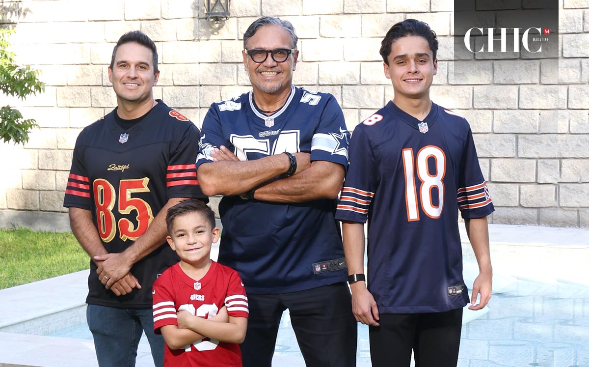 El futbol americano es una fiesta para los Segovia (Foto: Leonardo Jiménez)