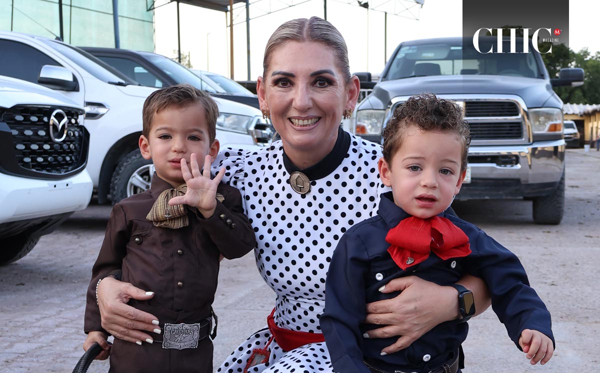 Patricio, Laura y Santiago