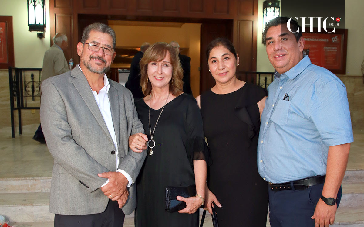 Raúl Lugo, Yolanda Nogueira, Mayra Acosta y Francisco García