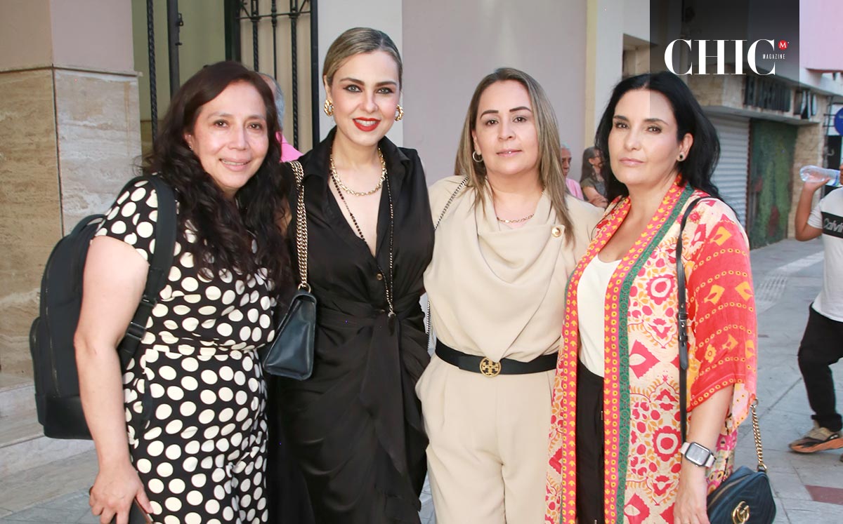 Rocío Lucio, Vanessa Meraz, Delia Morales y Andrea Flores