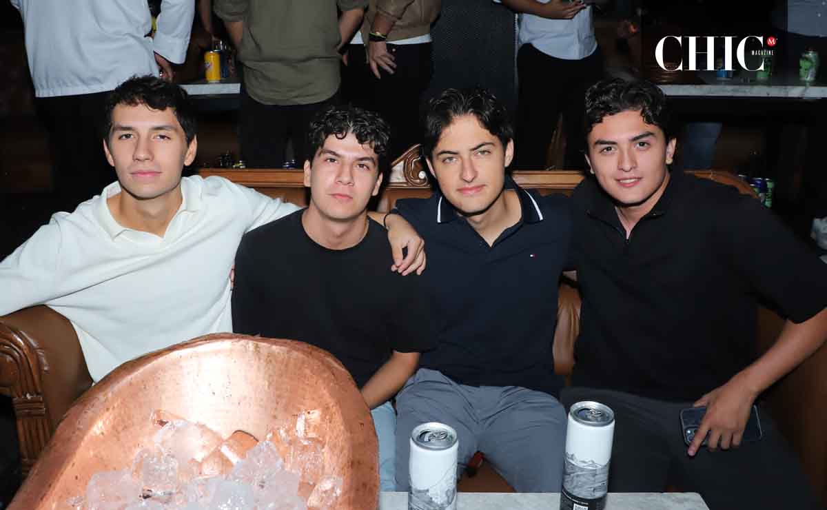 Eugenio Díaz, Patricio Vanegas, Eugenio Garza y Aldo Casas / Fotos: Roberto Alvarado