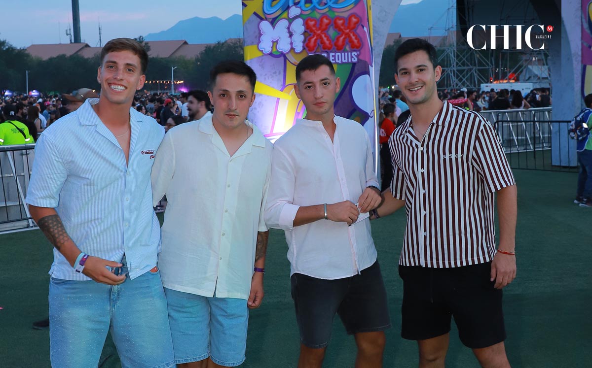 Fran Coirini, Francis Serato, Mauro Sánchez y Agustín Hernández