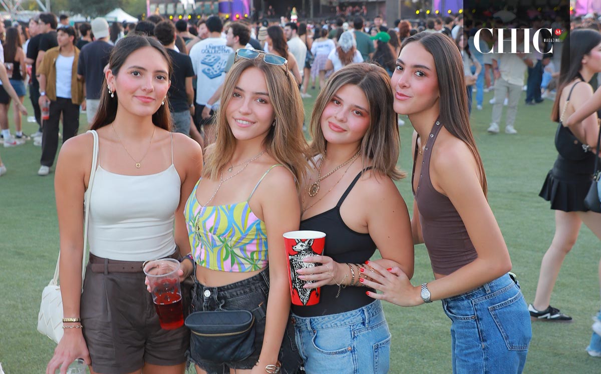 Mayi López, Andrea Gómez, Karen Cantú y Paola Cantú