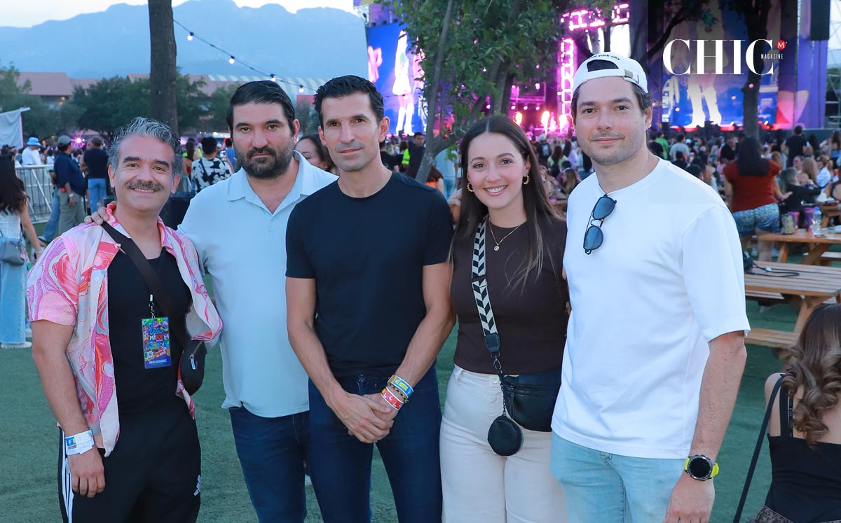 Miguel Hernández, Óscar Flores, Jesús Flores, Ana Paula Solano y Alfonso Lozano