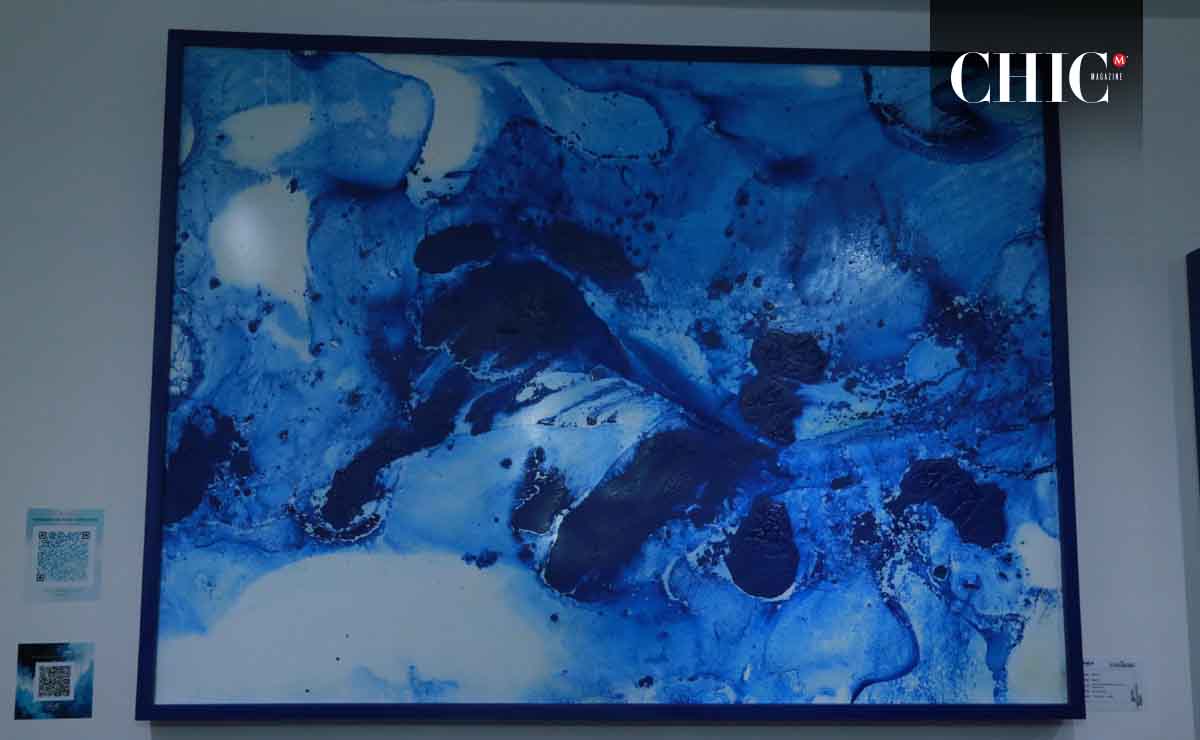 Whispers of Rain, una de las obras previas de HectH / Fotos: Omar Valdez