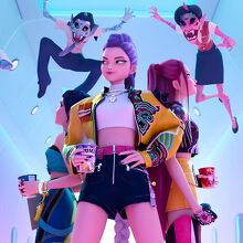 Kayou lanza photocards de edición especial inspiradas en  “Las Guerreras K-Pop” (Foto: Netflix)