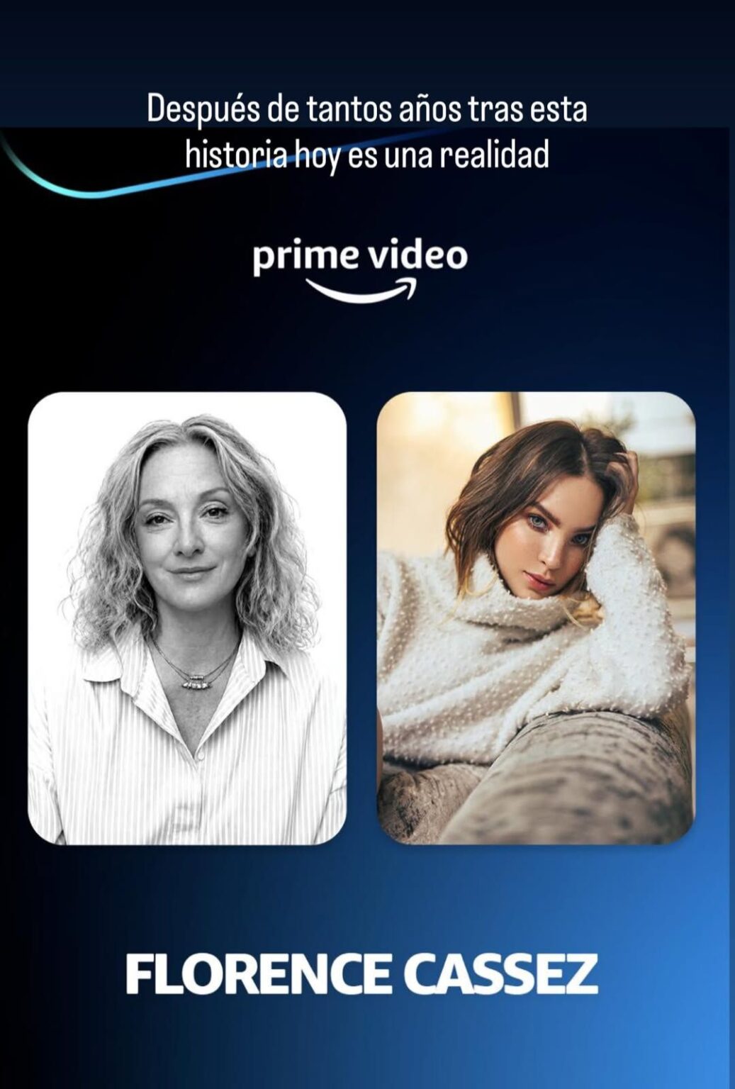 Belinda confirmó que participará en la serie de Prime Video (Foto: IG)