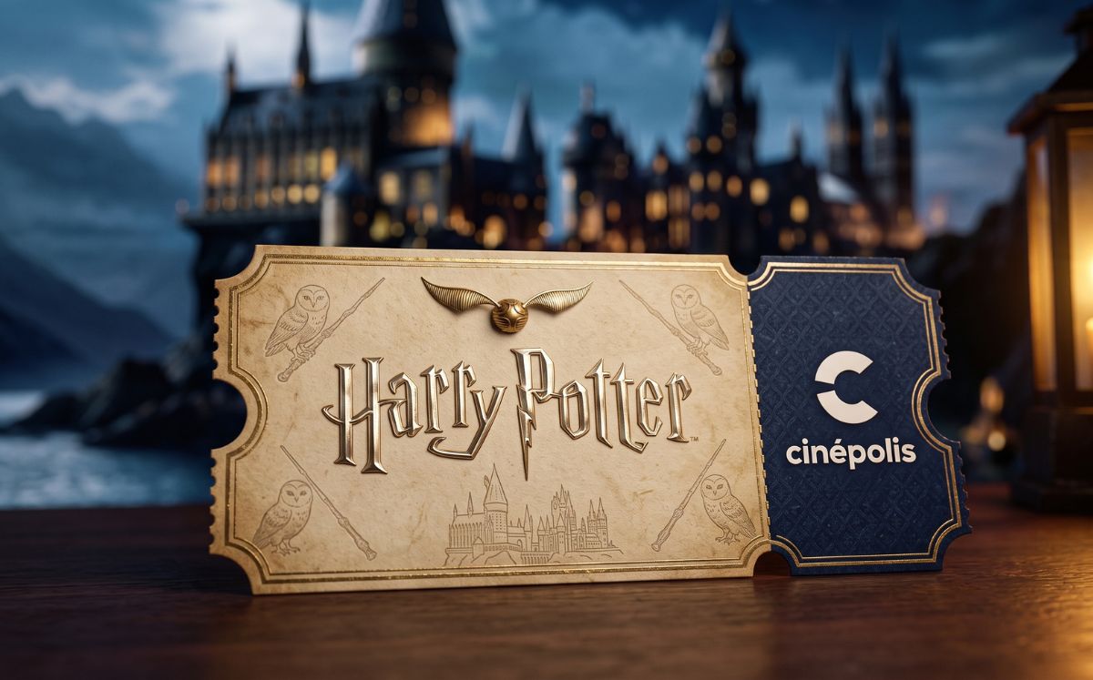 Cinépolis regalará boleto coleccionable de Harry Potter; cuándo y cómo (Foto: IA)