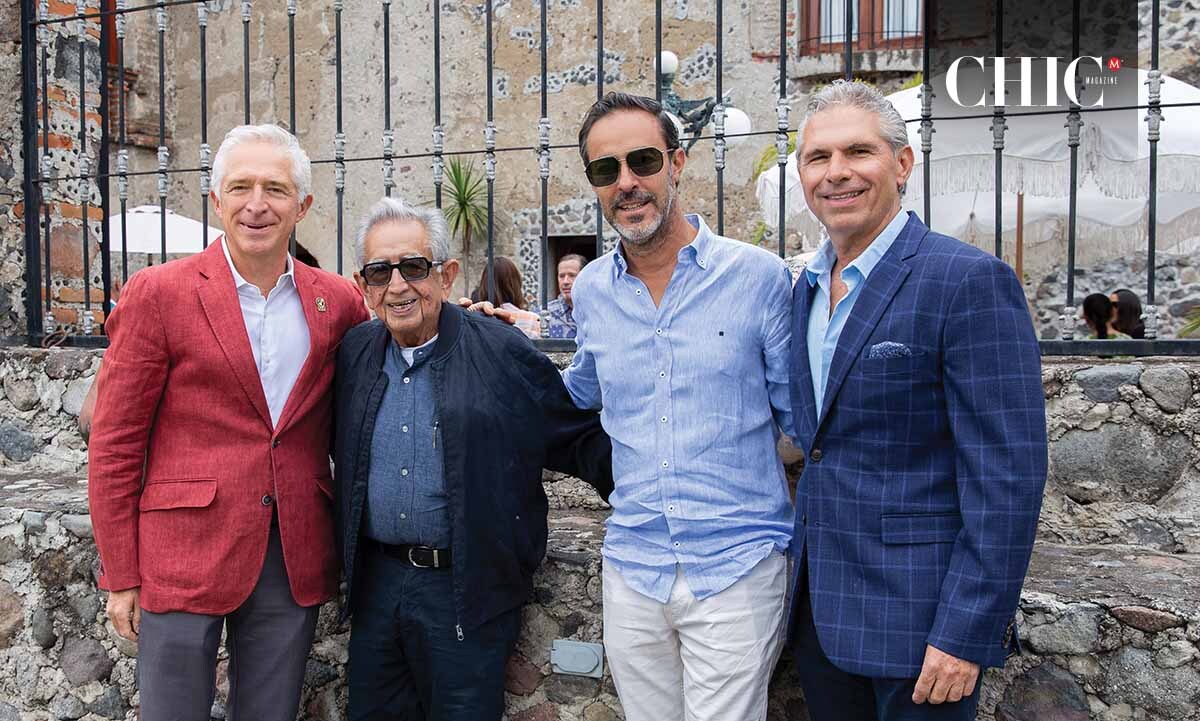 Alejandro Covarrubias, José Lazcarro, Fernando García y Rafael Covarrubias (Fotos: Hugo Zuviri)