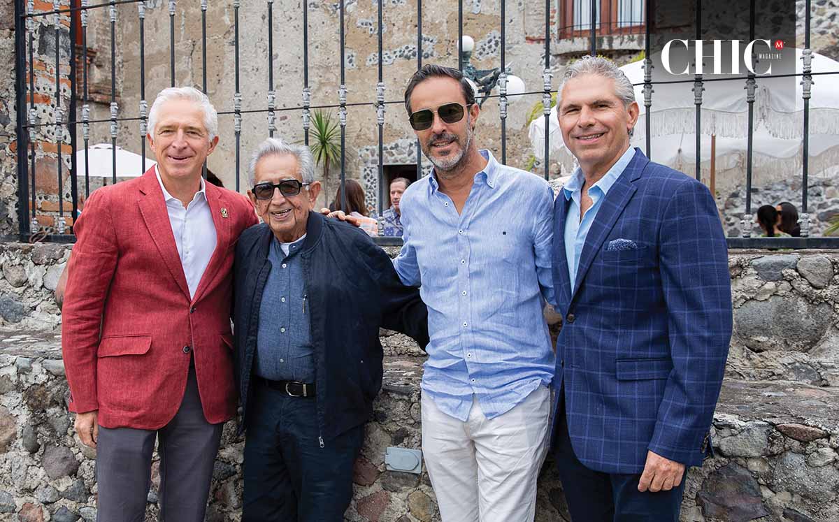 Alejandro Covarrubias, José Lazcarro, Fernando García y Rafael Covarrubias (Fotos: Hugo Zuviri)