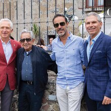 Alejandro Covarrubias, José Lazcarro, Fernando García y Rafael Covarrubias (Fotos: Hugo Zuviri)