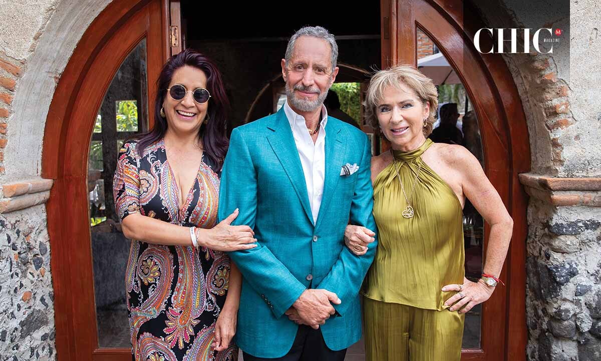 Lily Benítez, Luis Álvarez y Angelina Covarrubias
