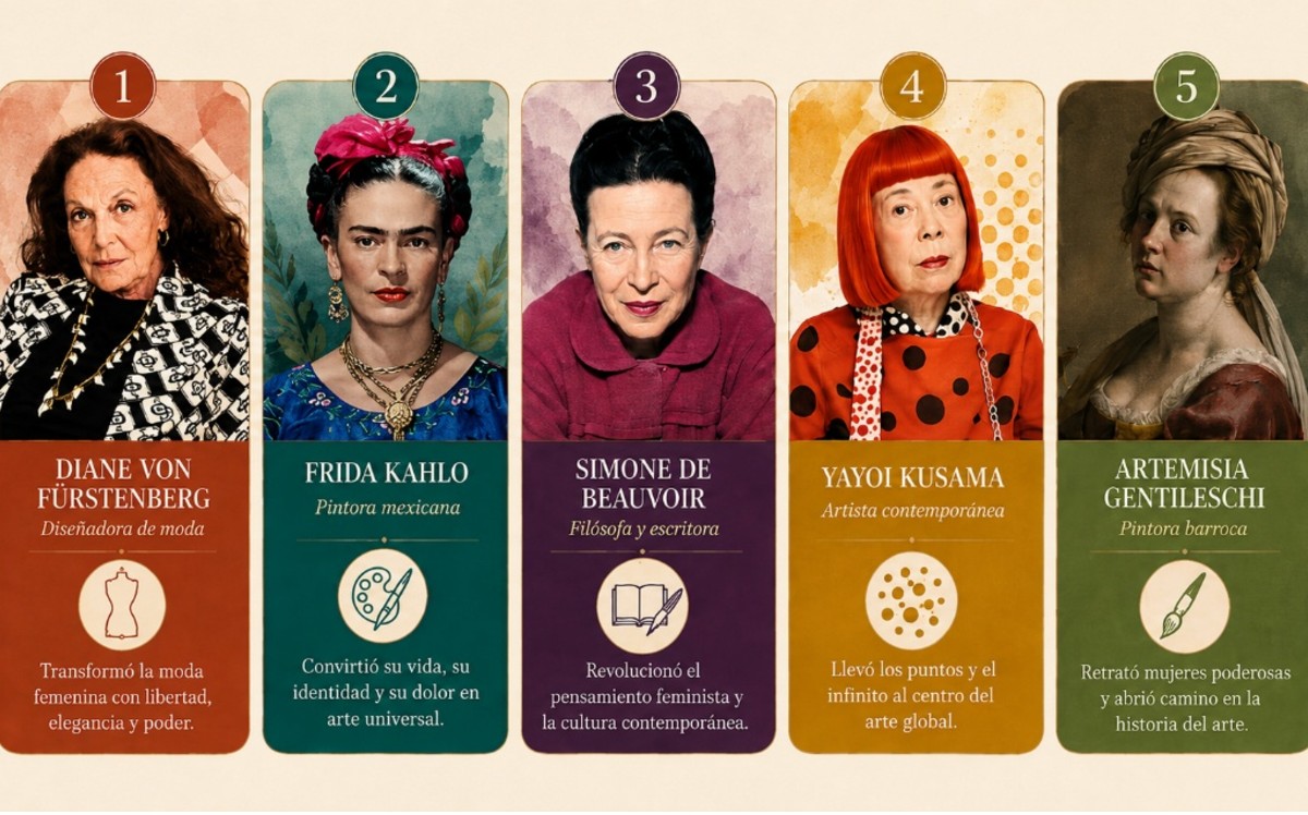Mujeres que hicieron del arte una forma de cambiar el mundo.
