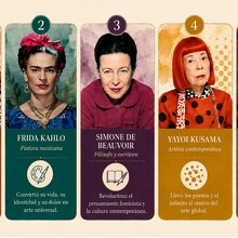 Mujeres que hicieron del arte una forma de cambiar el mundo.