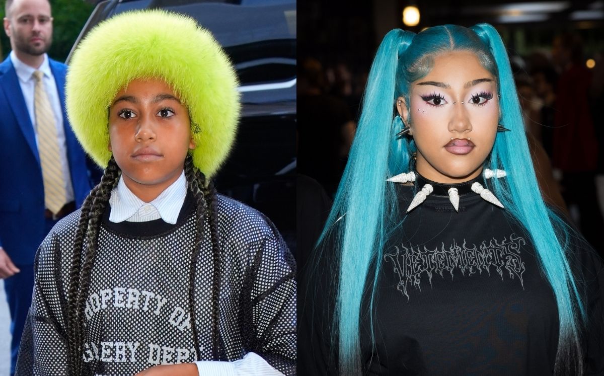 North West: El impactante antes y después de la hija de Kim Kardashian y Kanye West (Foto: Getty Images)