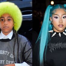 North West: El impactante antes y después de la hija de Kim Kardashian y Kanye West (Foto: Getty Images)