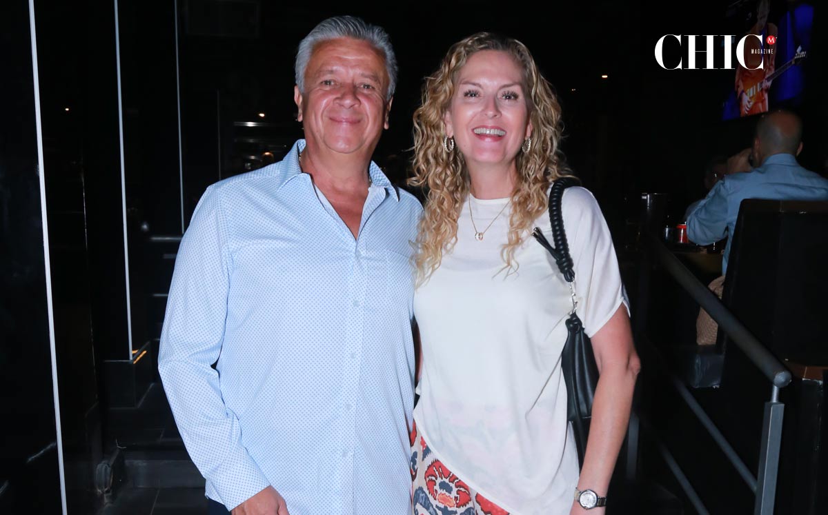 Agustín Suárez y Cristina Baker