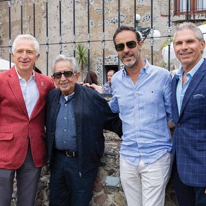 Alejandro Covarrubias, José Lazcarro, Fernando García y Rafael Covarrubias (Fotos: Hugo Zuviri)
