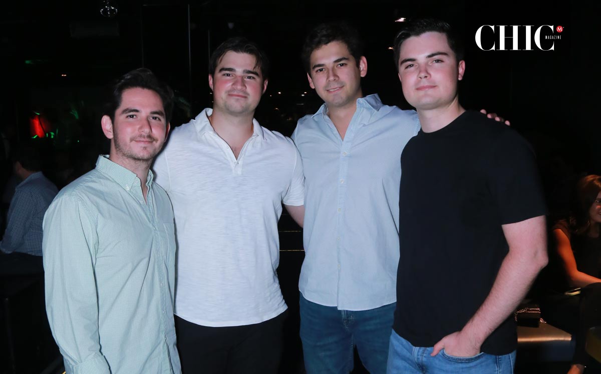 Diego Álvarez, Bernardo Fernández, Daniel Madero y Hernando Zambrano