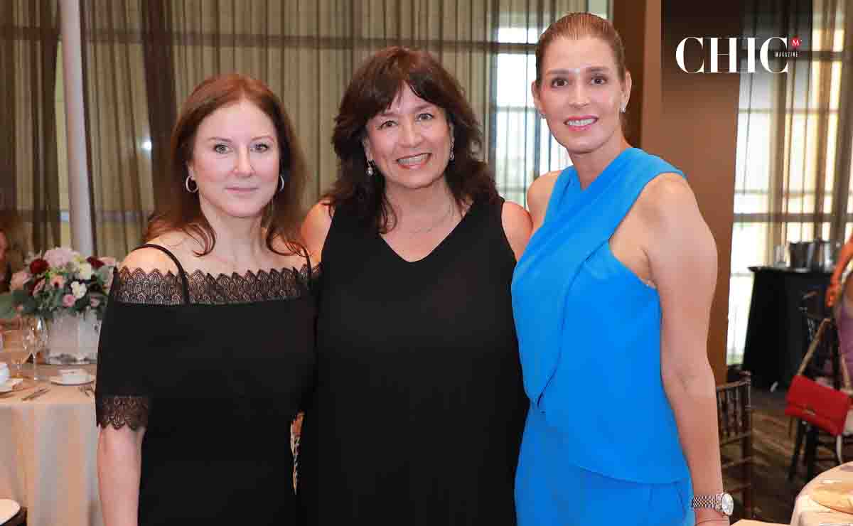 Frida de Sandler, Ivonne Ontiveros y Rocío Gómez  / Fotos: Daniel Saldívar