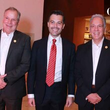 Jorge Forastieri, Alfonso Barragán y Eduardo De Agüero / Fotos: Omar Valdez