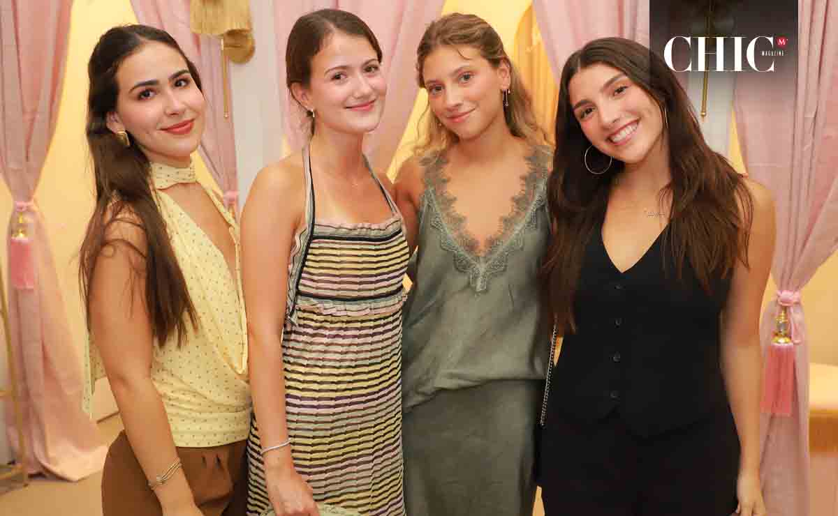 Mariana Bollella, Alina Yáñez, Camille Becerra y Valeria Molina  / Fotos: Daniel Saldívar
