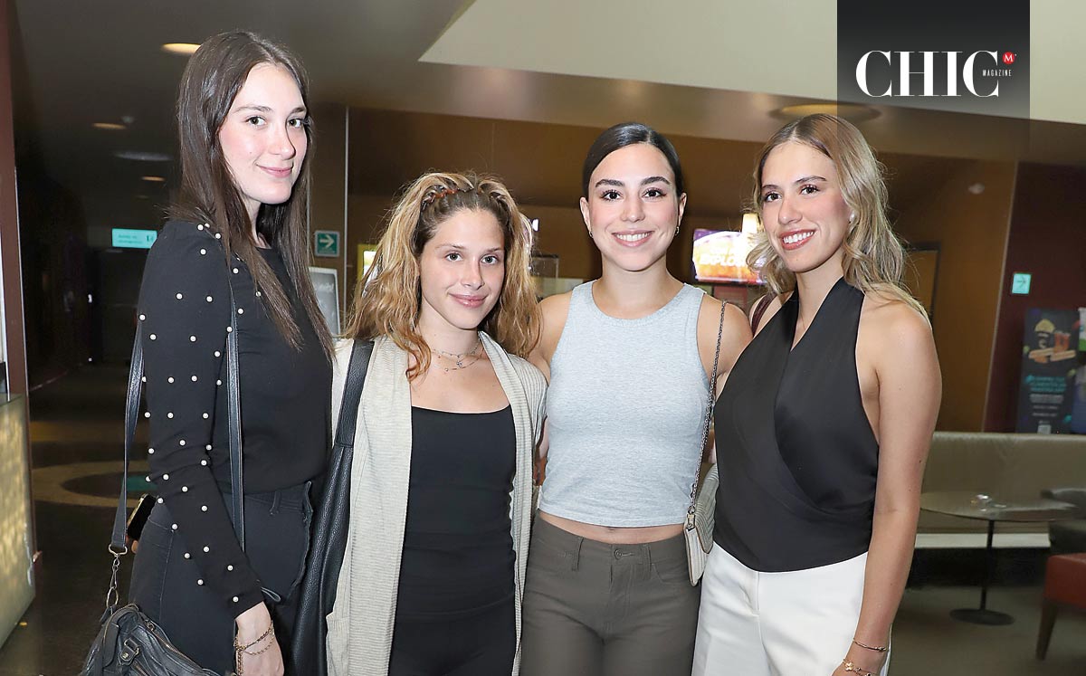 Marissa Tamayo, Melissa Tortella, Rocío Isassi y Venecia Audelo