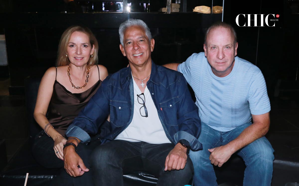 Poly González, Gerardo Álvarez y Gonzalo Garza