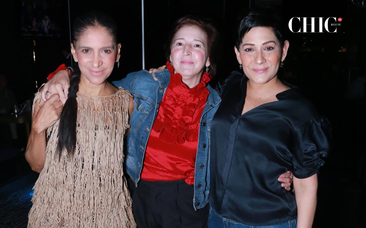 Sandra De la Garza, Bárbara Rodríguez y Ale Álvarez