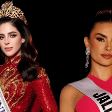 Fatima Bosch y María Vargas (Imagen Miss Universe México)