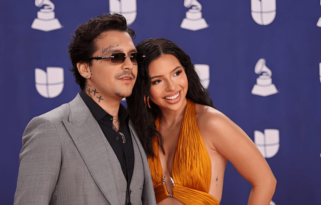 Angela Aguilar y Christian Nodal (Imagen Getty)