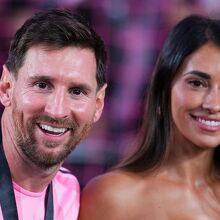 Antonela Roccuzzo dedica emotivo mensaje a Messi tras su retiro (Foto: Getty Images)
